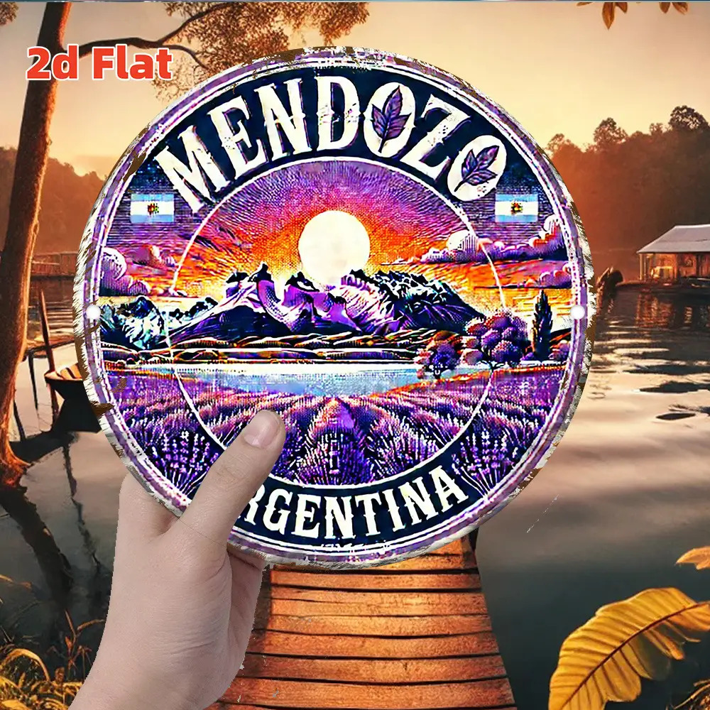 2D Flat, 2D Flat Retro Mendoza - огляд і ціна Vintage Collectible Plates
