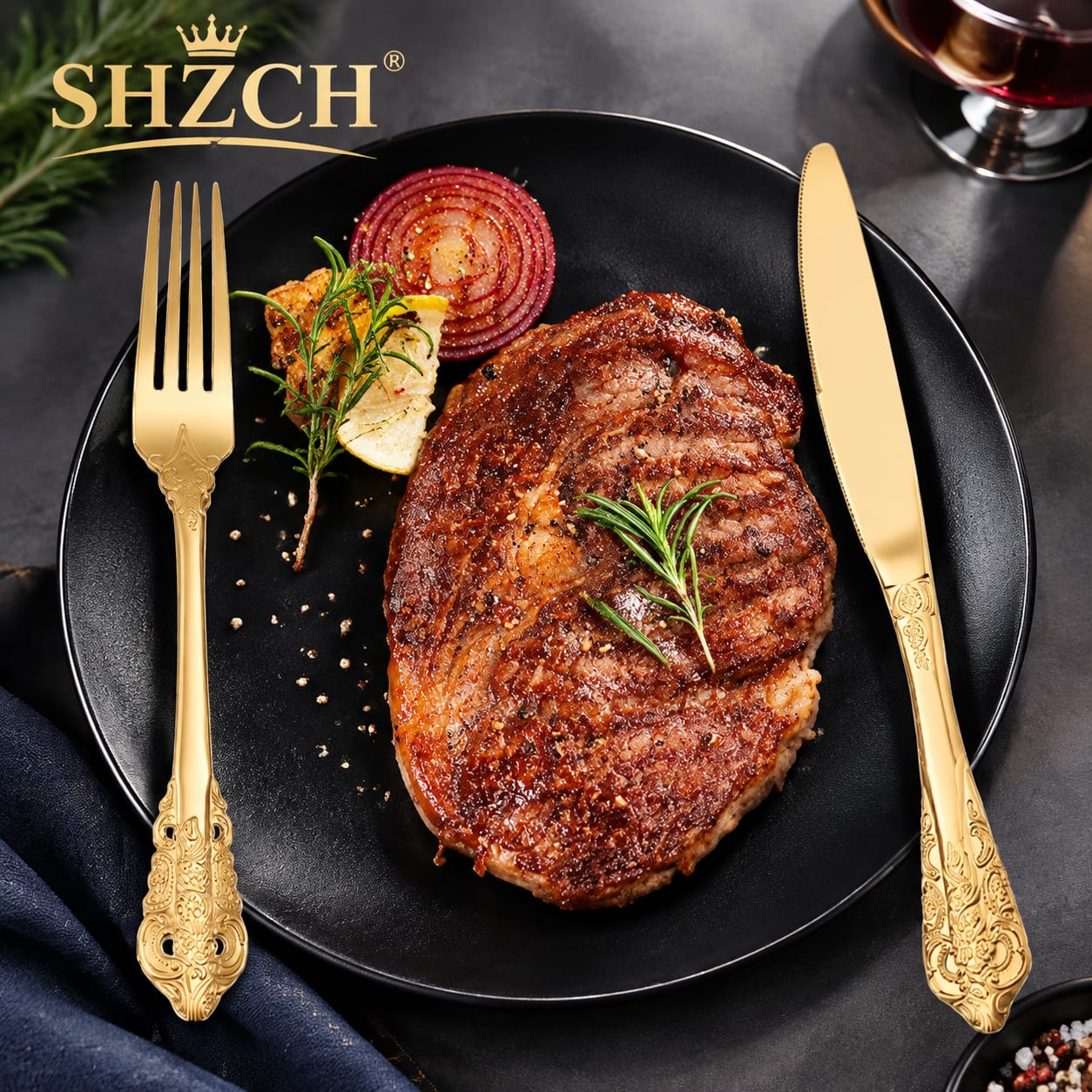 Luxury 24-Piece Gold Cutlery S - огляд і ціна Vintage Collectible Spoons