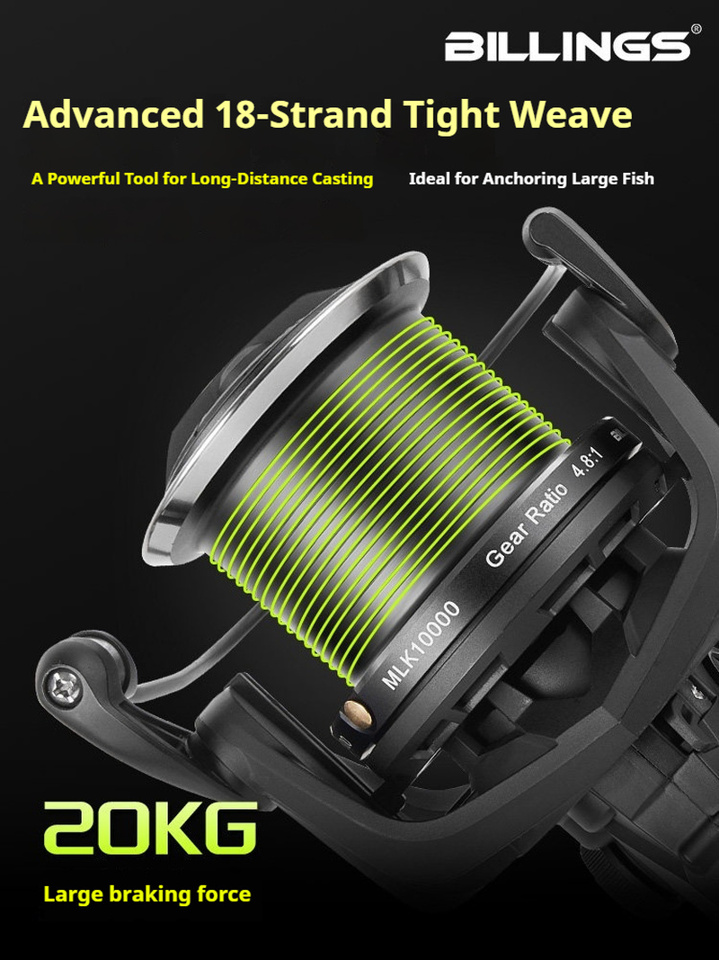 BILLINGS Spinning Fishing Reel - огляд і ціна Developing Tank Reel