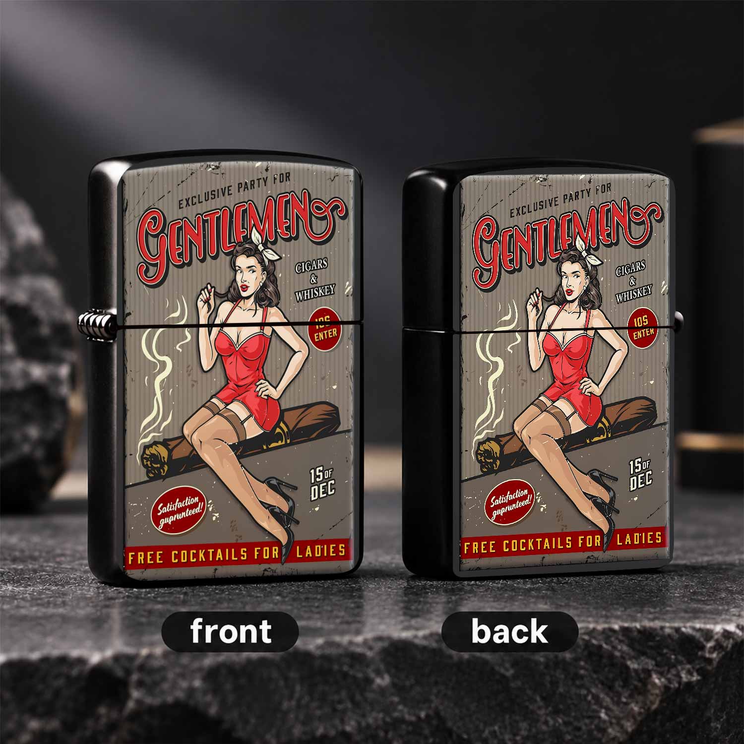 Vintage Gentlemen Party Pinup  - огляд і ціна Vintage Collectible Posters
